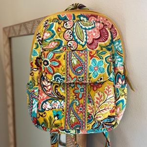 Vera Bradley Provencal Retired Print Floral Small Backpack